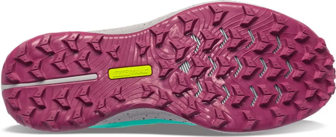 Saucony Peregrine 12 Trail Dames - Blauw/Geel