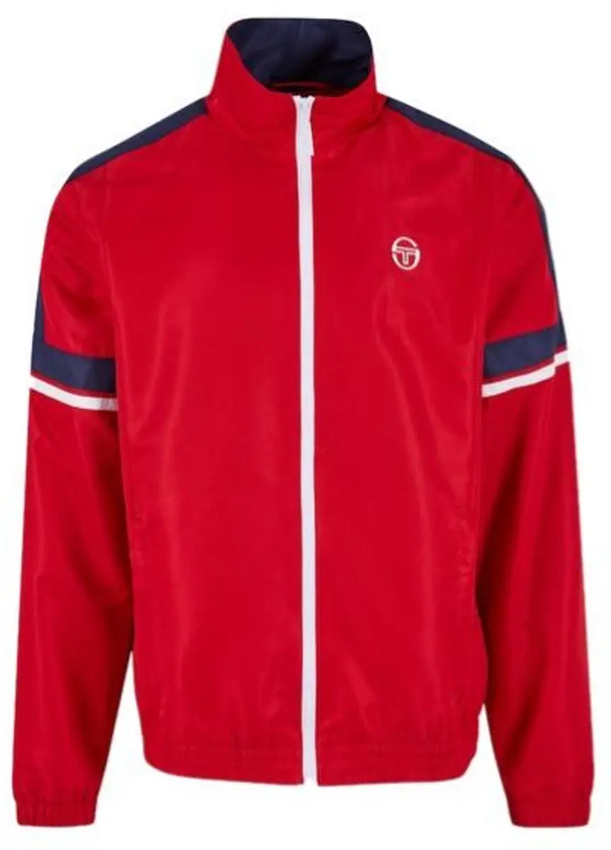Sergio Tacchini Cryo Tracksuit Heren - Trainingspak S - Blauw/Rood