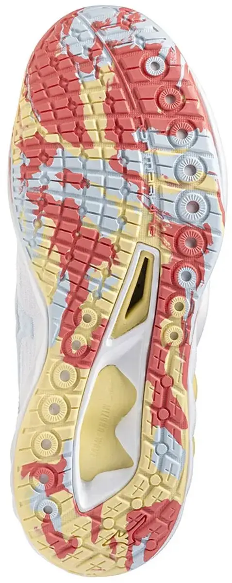 Mizuno Wave Luminous Indoorschoenen Dames 38.5 - Wit