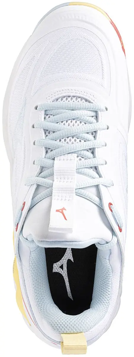 Mizuno Wave Luminous Indoorschoenen Dames 38.5 - Wit