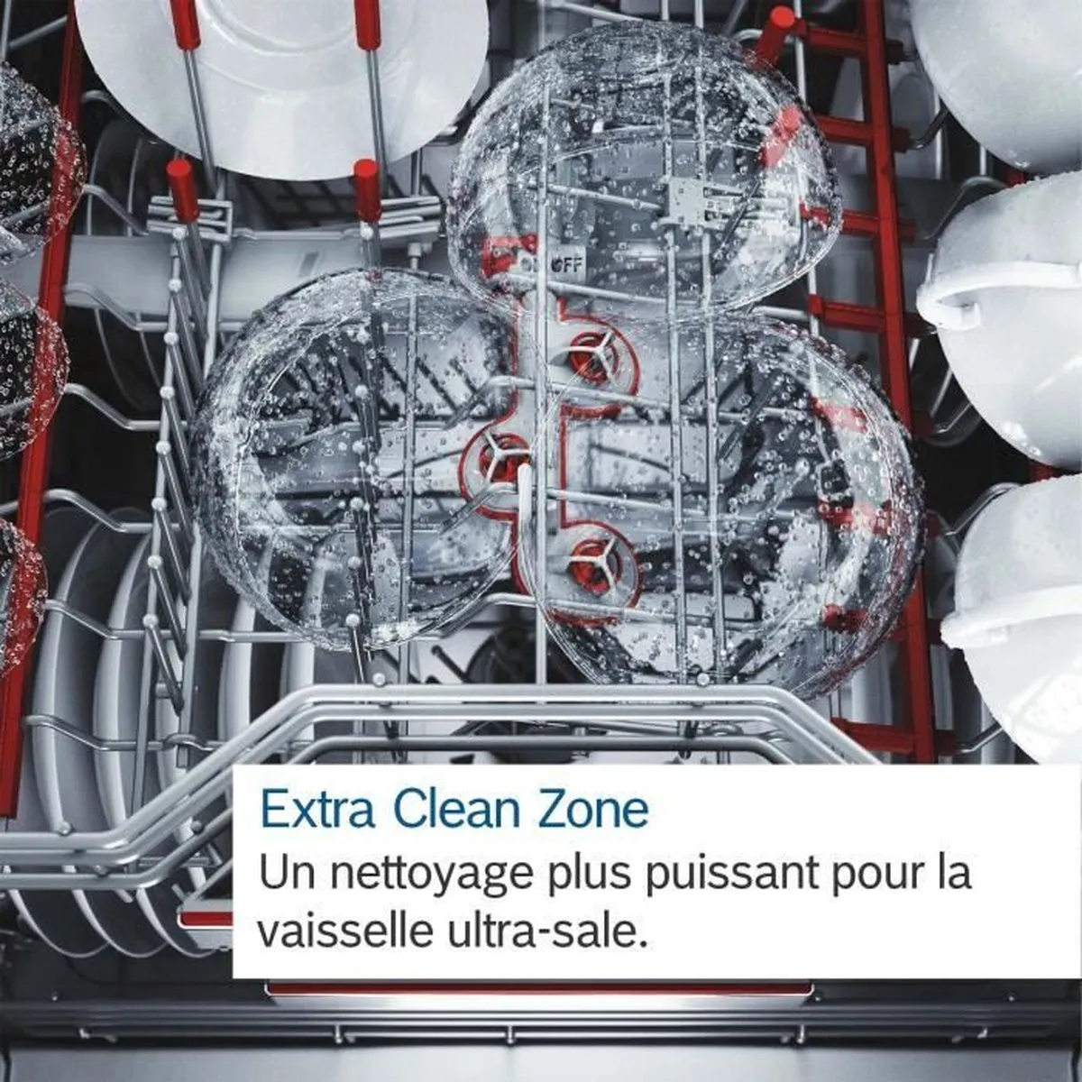 Bosch Serie 6 SMS6ZCI12E Vaatwasser 14 Couverts - Inductie - 60cm - 38dB - RVS