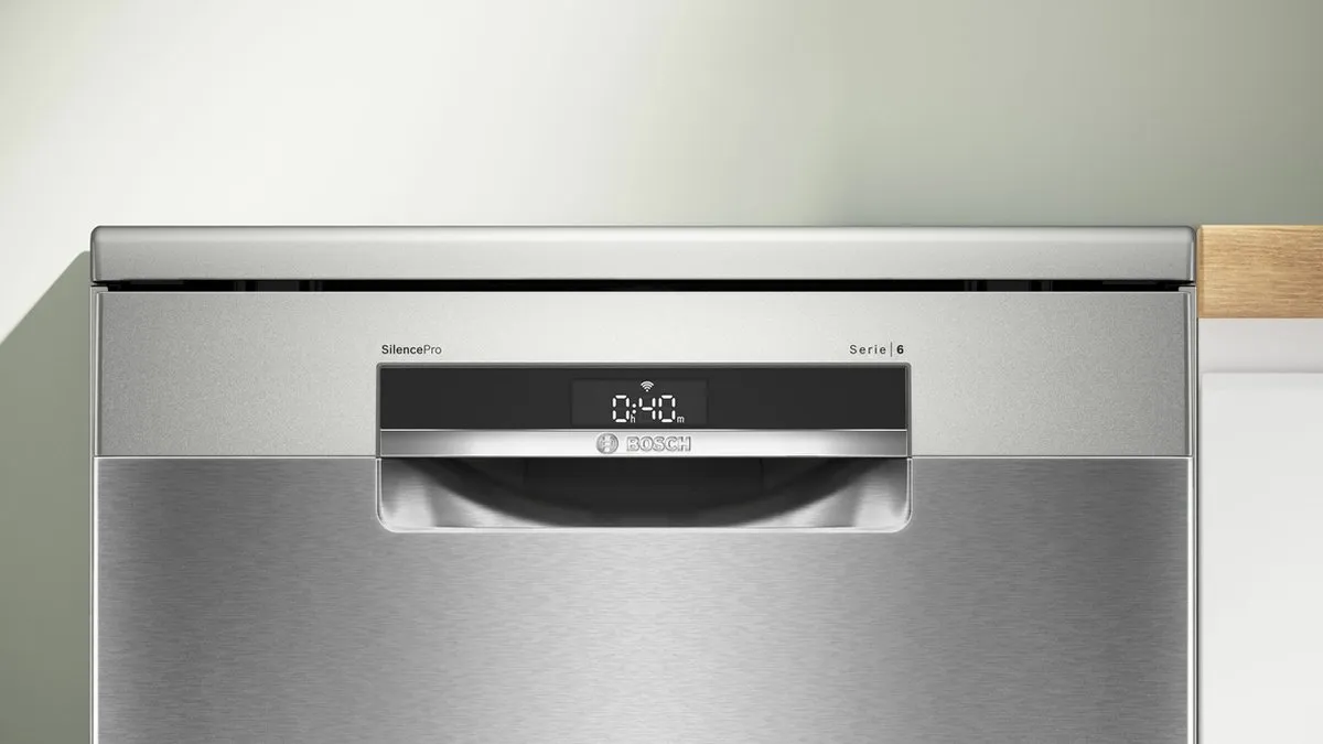 Bosch Serie 6 SMS6ZCI12E Vaatwasser 14 Couverts - Inductie - 60cm - 38dB - RVS