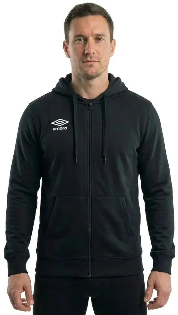 Umbro THROUGH SMALL LOGO Hoodie - L - Zwart