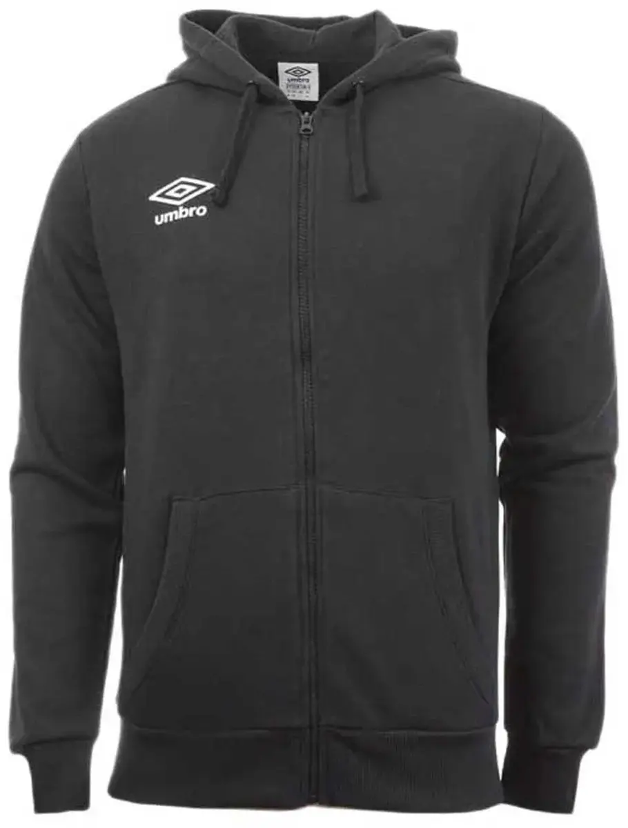 Umbro THROUGH SMALL LOGO Hoodie - L - Zwart - afbeelding 6 van 6