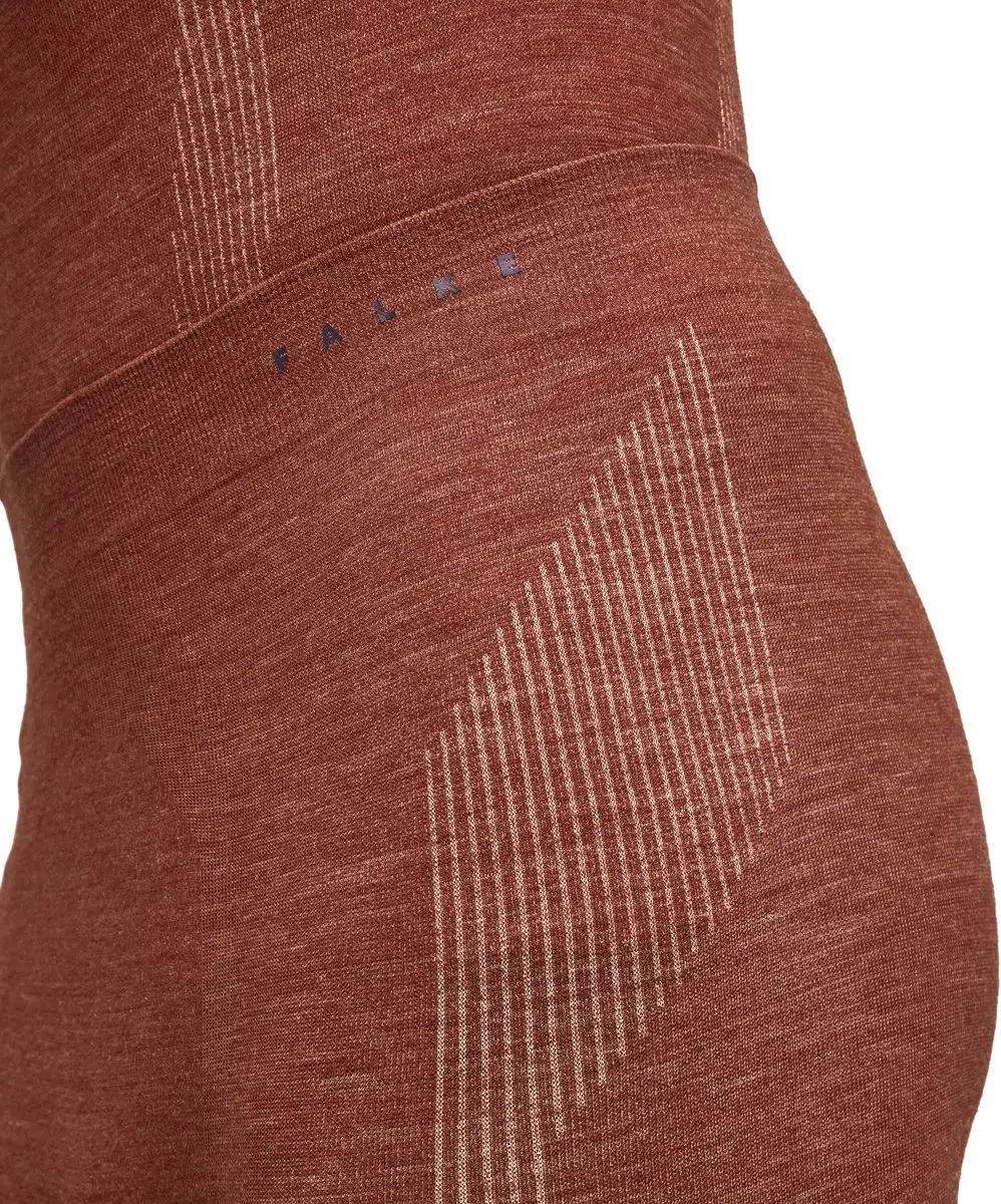 Falke 3/4 Wool-Tech Tights - Heren - L - Bruin