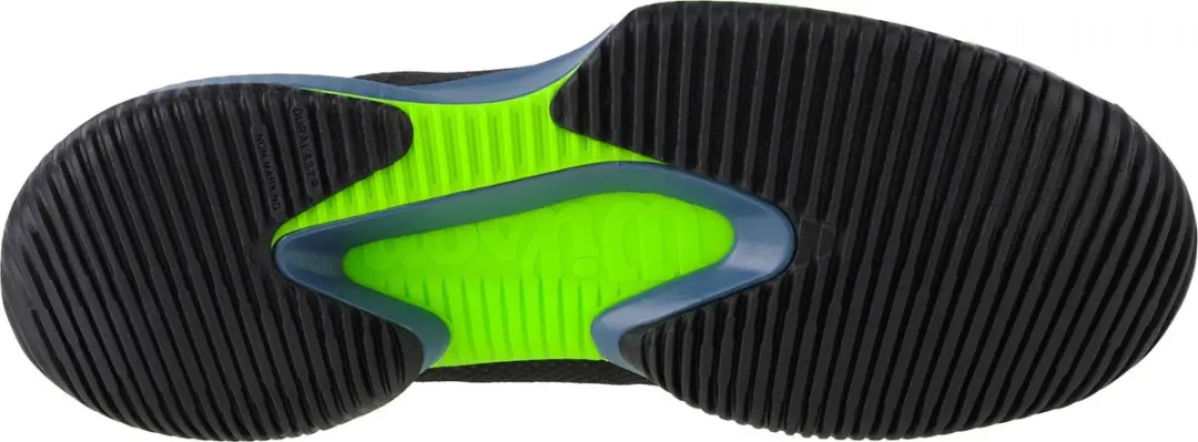 Wilson Kaos Swift Heren Sportschoenen Tennis Smashcourt - Zwart/Blauw/Groen - afbeelding 6 van 6