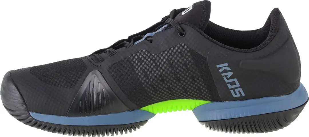 Wilson Kaos Swift Heren Sportschoenen Tennis Smashcourt - Zwart/Blauw/Groen