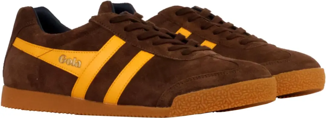 Gola Harrier Suede Nubuckleren Veterschoenen - 42
