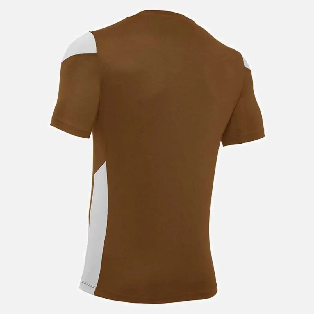 Macron Polis Shirt Korte Mouw Heren - Goud - XL