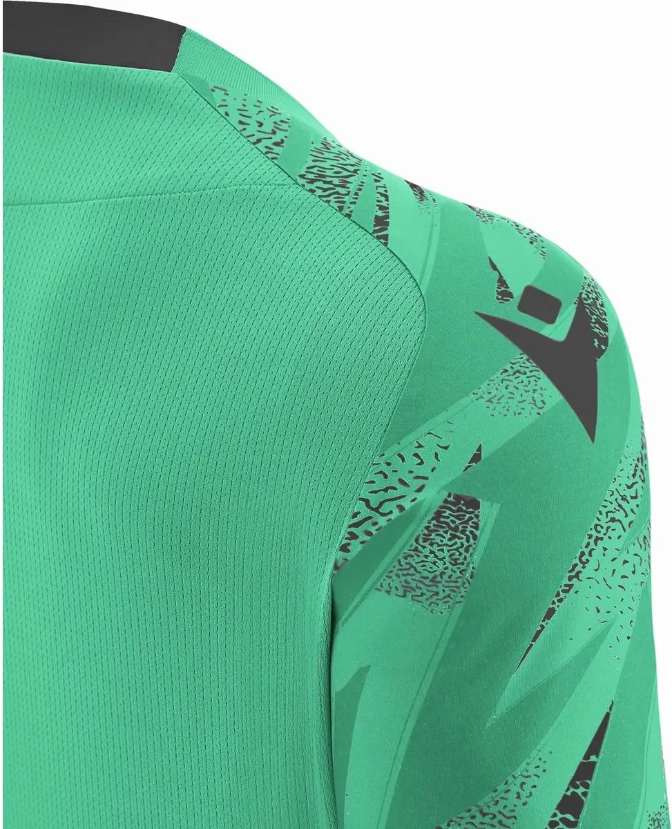 Macron Themis Eco Shirt Heren - Turkoois/Antraciet M