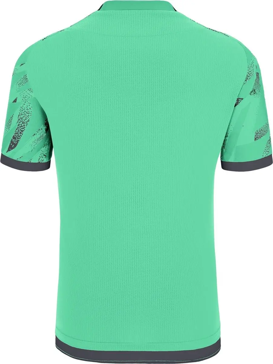 Macron Themis Eco Shirt Heren - Turkoois/Antraciet M