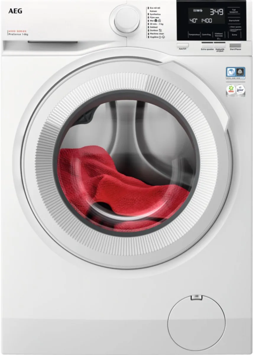 AEG 6000 Serie LR63842 Wasmachine 8kg 1400rpm