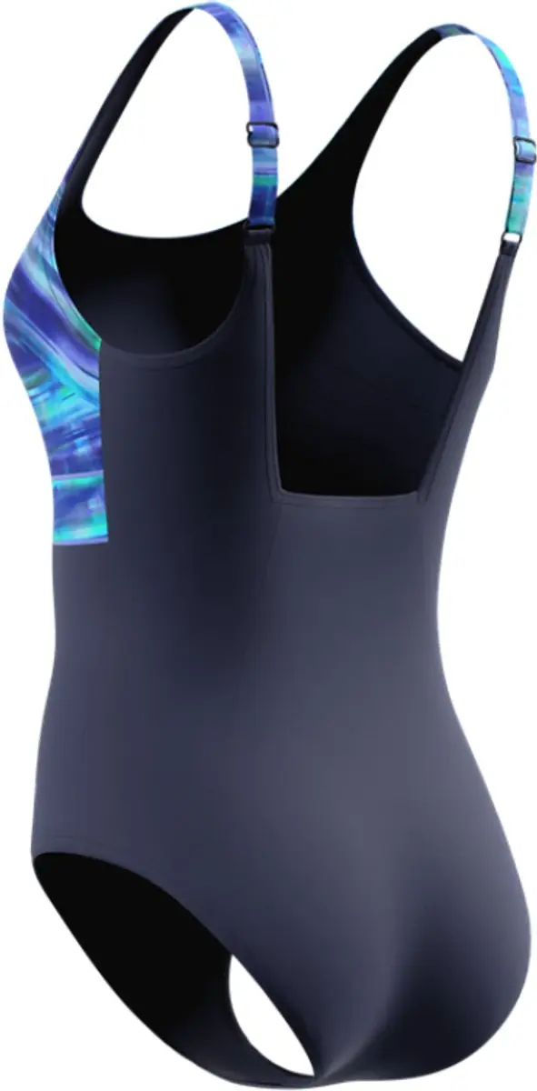 Speedo Badpak Contour Eclipse Marine/Lavendel 42