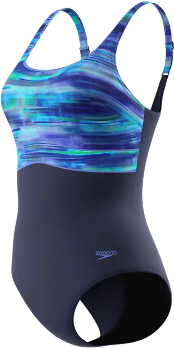 Speedo Badpak Contour Eclipse Marine/Lavendel 42