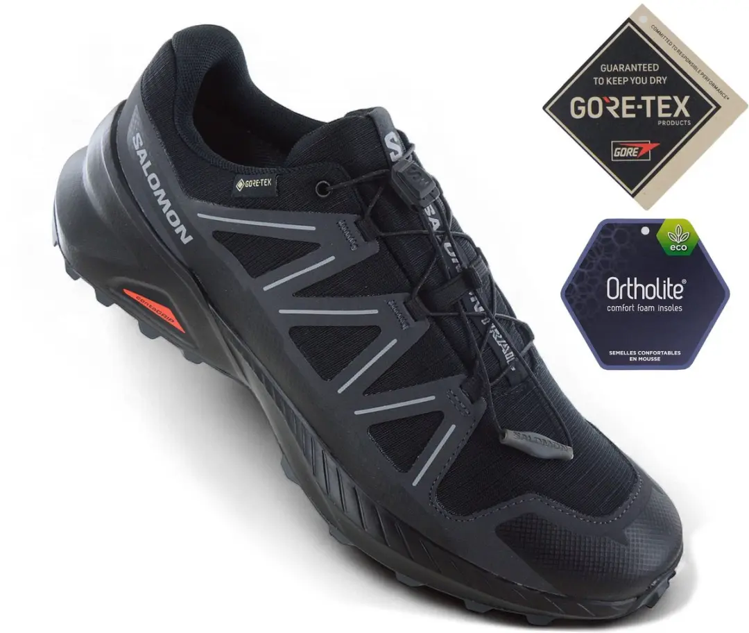 Salomon Speedcross Peak GTX Trail-Running Schoenen - Zwart - 47 2/3