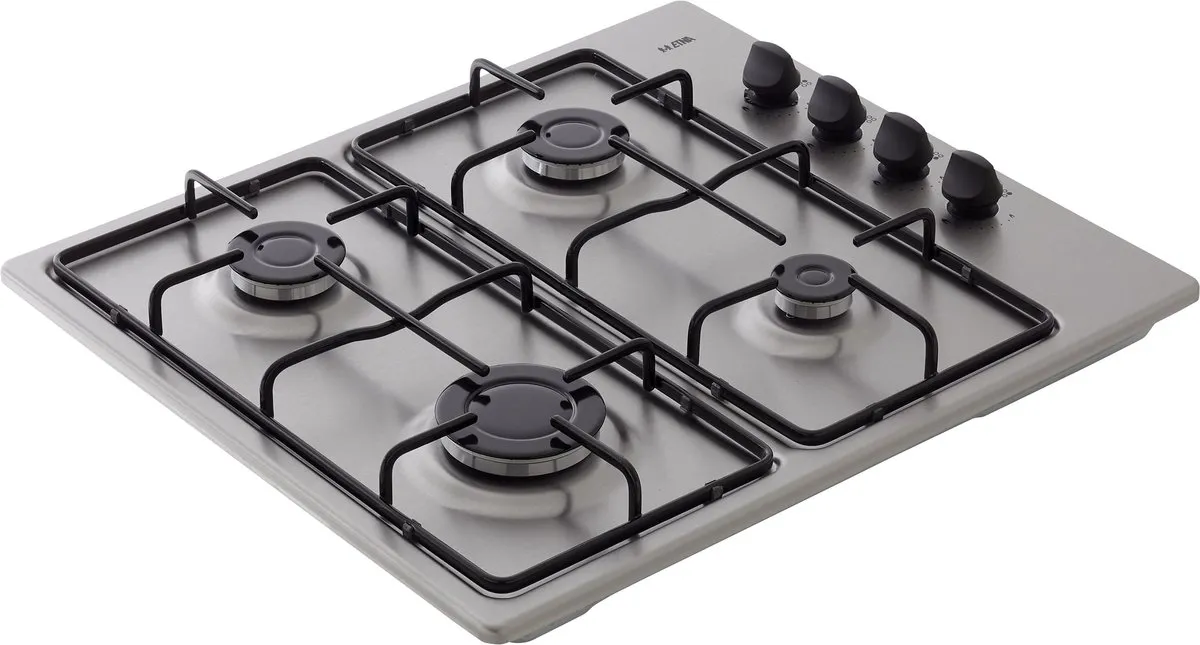 Etna T106VRVSF Gaskookplaat 4 pits - RVS