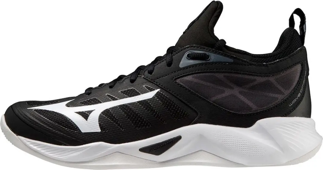 Mizuno Wave Dimension Sportschoenen 40 - Zwart/Wit
