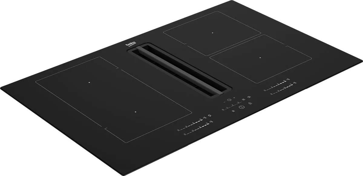 Beko HIXI 84700 UF Inductiekookplaat 4 zones - Zwart