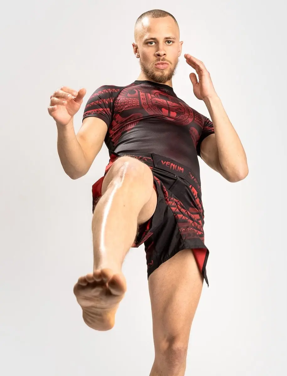 Venum Nakahi Fight Short - XL - Zwart/Rood - afbeelding 6 van 6