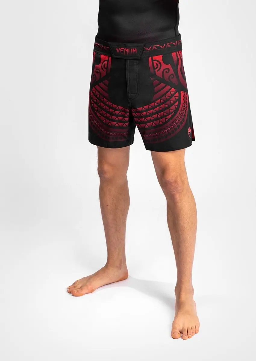 Venum Nakahi Fight Short - XL - Zwart/Rood