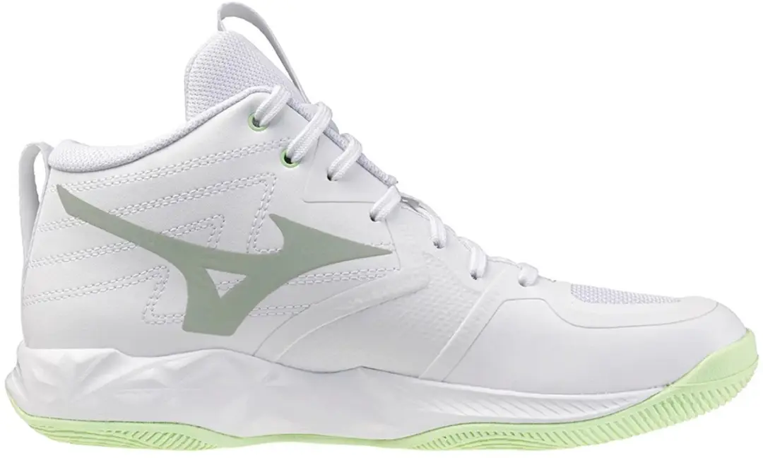 Mizuno Wave Momentum Pro Mid Sportschoenen Dames - Wit