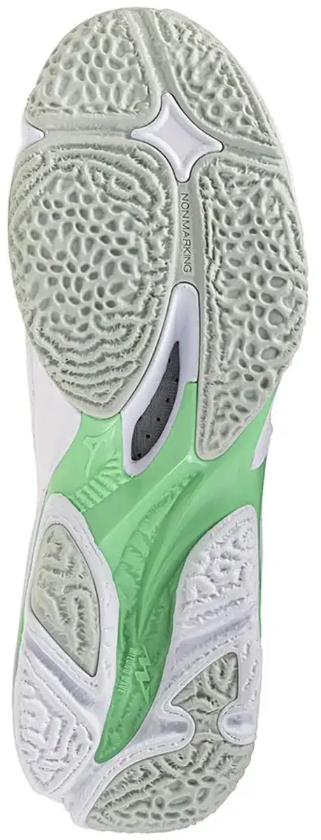 Mizuno Wave Lightning Z8 Sportschoenen 46 - Wit/Zwart