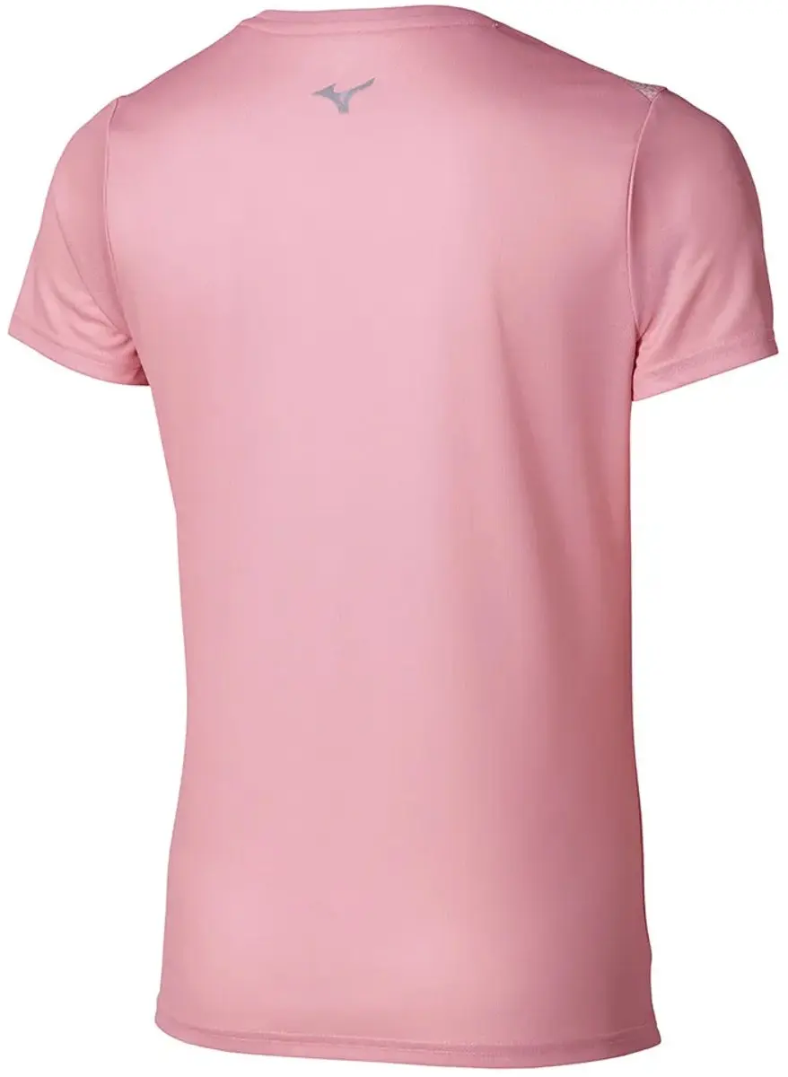 Mizuno Core Graphic T-shirt - M - Bleached Mauve