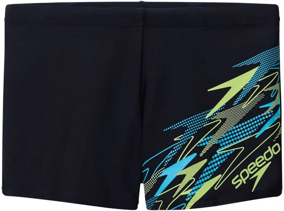 Speedo Medley Logo Aquashort Heren XXL - Zwart/Groen