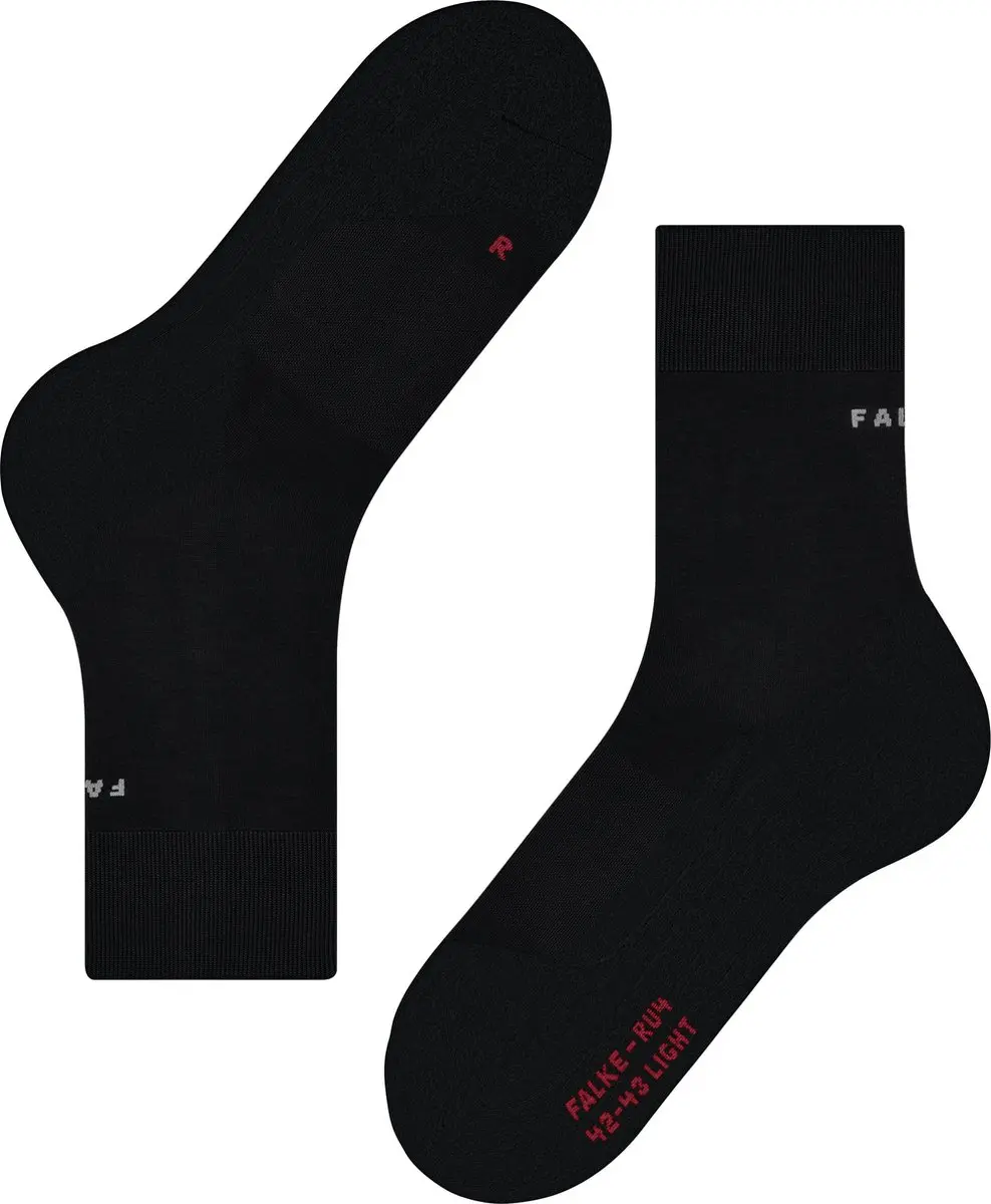 Falke RU4 Light Hardloopsokken Dames - Maat 35-36 - Zwart