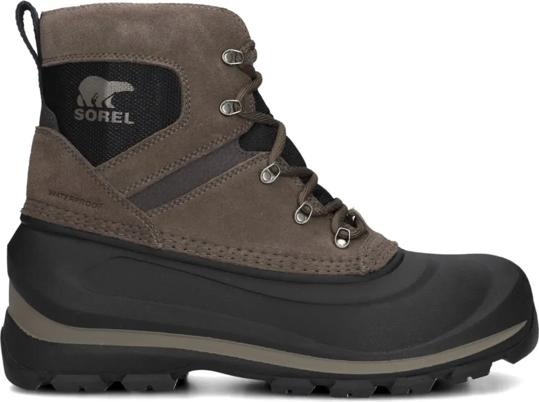 Sorel Buxton Lace Boots Heren - Donkerbruin/Zwart