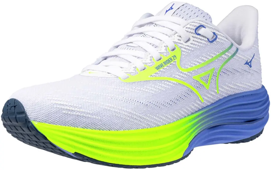 Mizuno Wave Rider 29 Wos Hardloopschoenen - 38.5 Wit - afbeelding 6 van 6