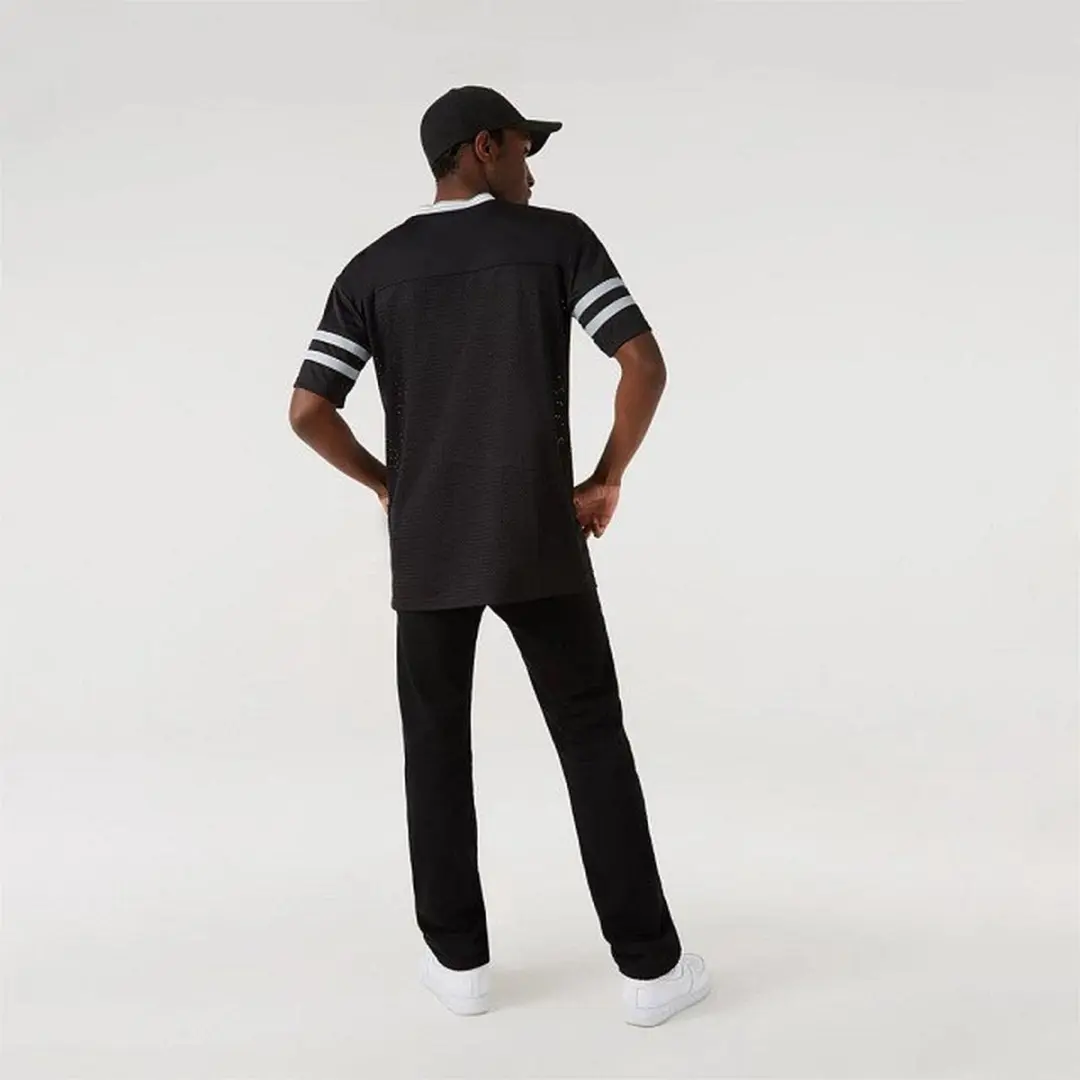 New Era Las Vegas Raiders Mesh T-shirt - Zwart/Wit