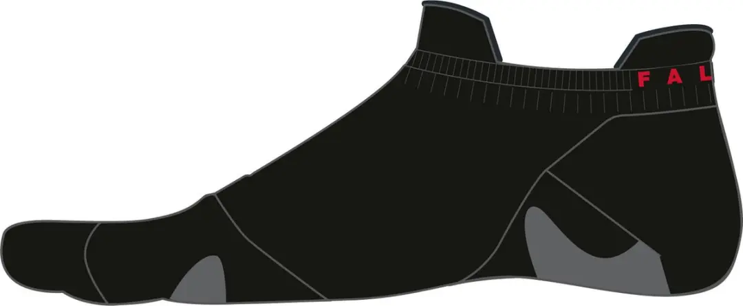 Falke RU5 Race Invisible Heren Hardloopsokken - Maat 46-48
