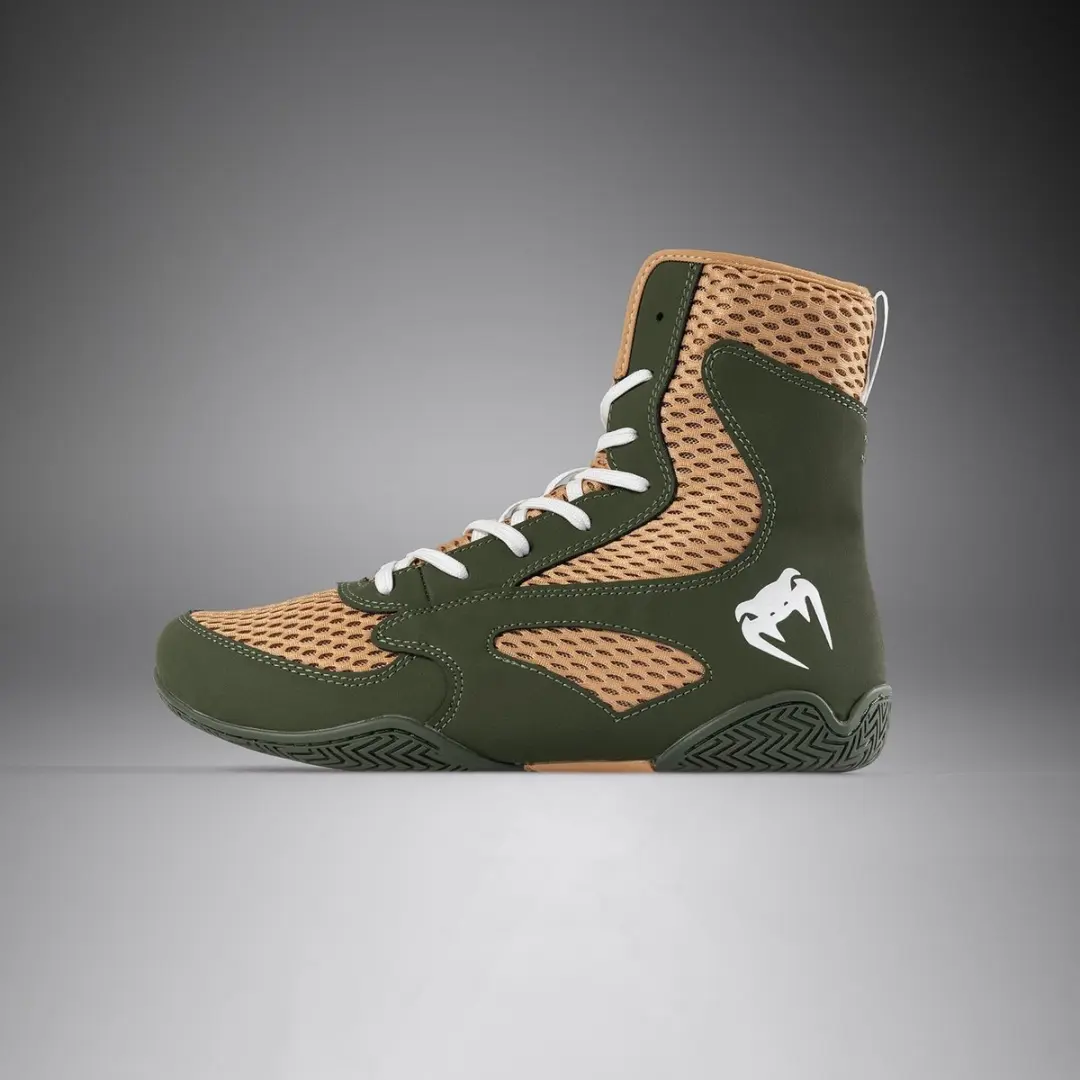 Venum Contender Boksschoenen Militair Groen Zand - 42,5