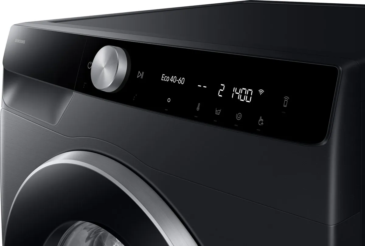 Samsung 6000-serie WW90DG6U25LBU3 Wasmachine 9kg - Zwart