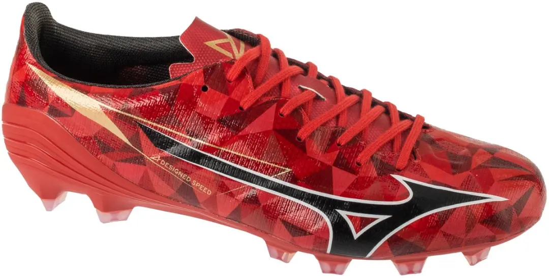 Mizuno Alpha II Pro FG Voetbalschoenen Rood
