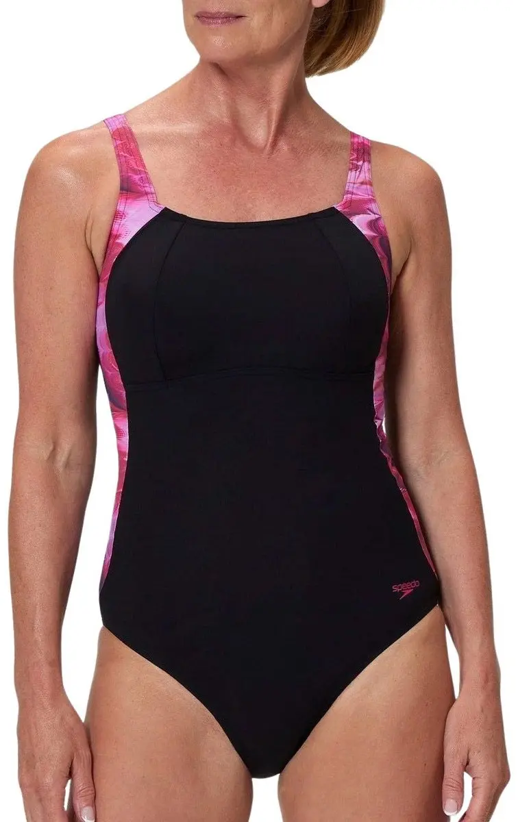 Speedo Print Luna Lustre Wedstrijd Badpak Dames