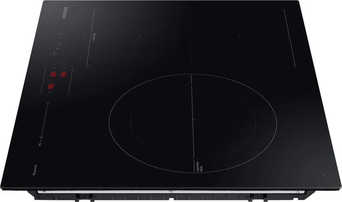 Samsung NZ63B5046FK Inductiekookplaat 60cm - 3 Zones - Zwart