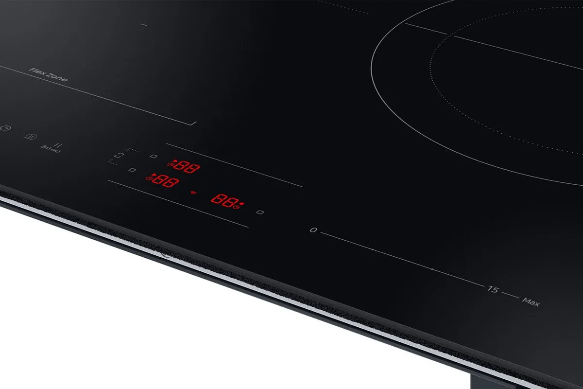 Samsung NZ63B5046FK Inductiekookplaat 60cm - 3 Zones - Zwart