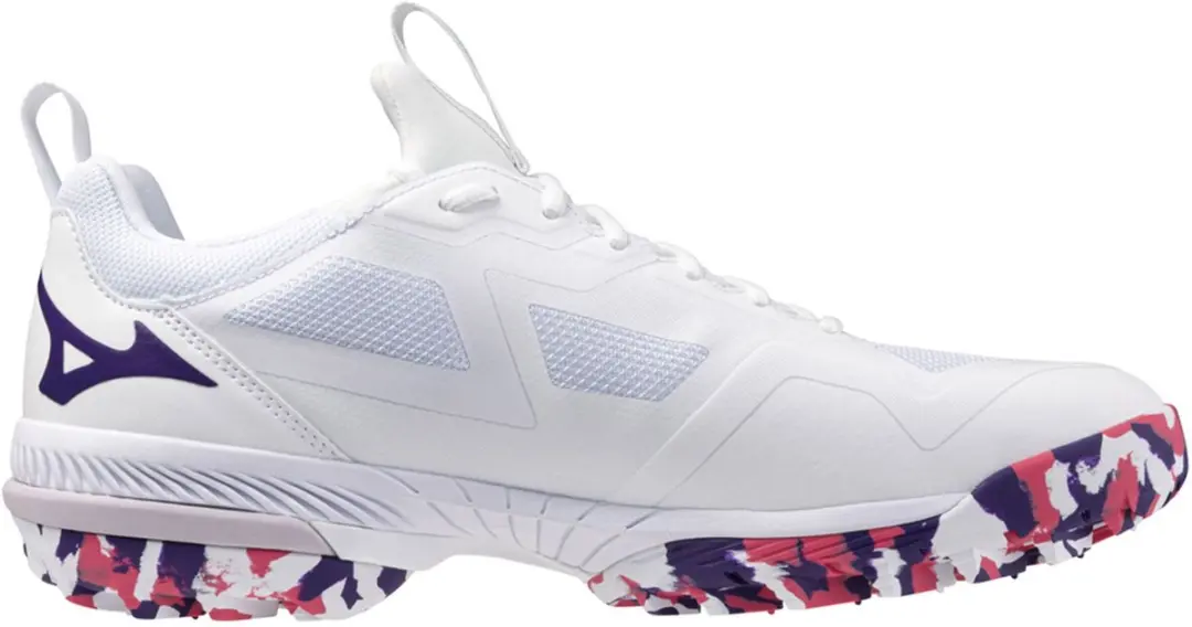 Mizuno Wave Panthera Sportschoenen 43 - TF - Wit/Paars/Roz