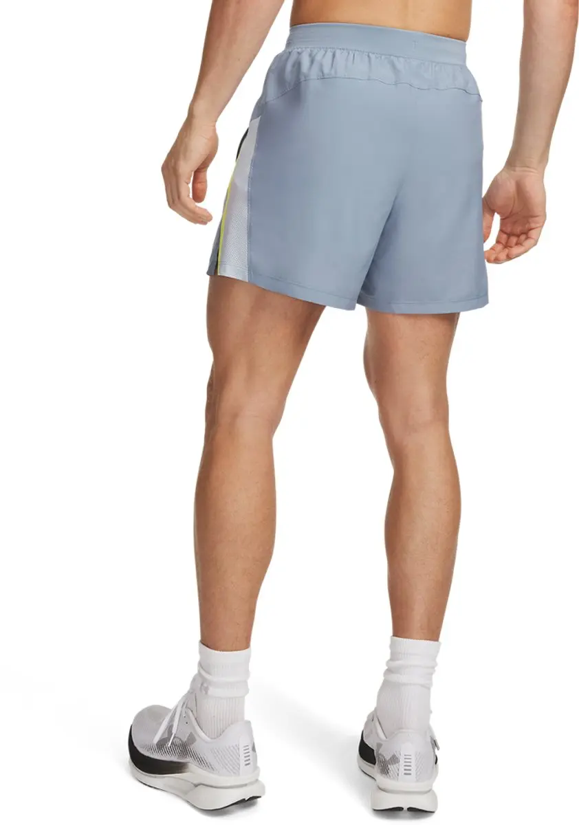 Under Armour UA Launch 5'' Heren Sportbroek - Blauw Wind - XXL - afbeelding 2 van 4