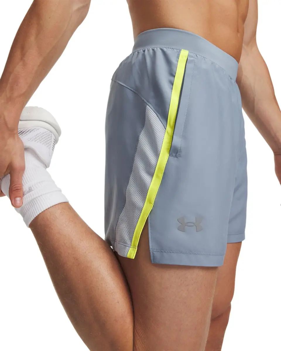 Under Armour UA Launch 5'' Heren Sportbroek - Blauw Wind - XXL - afbeelding 4 van 4