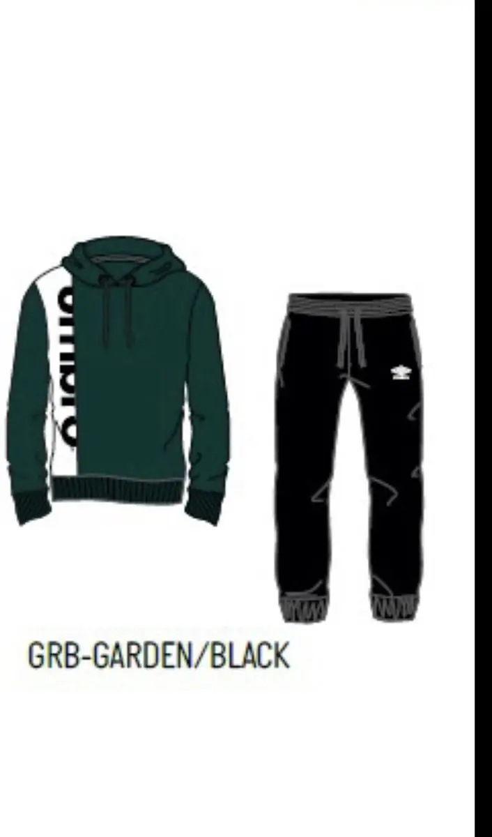Umbro Heren Trainingspak UR0020 - S - Groen