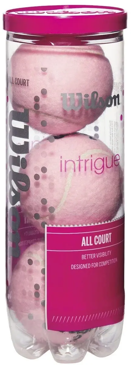 Wilson All Court Tennisballen Roze - 3 Stuks