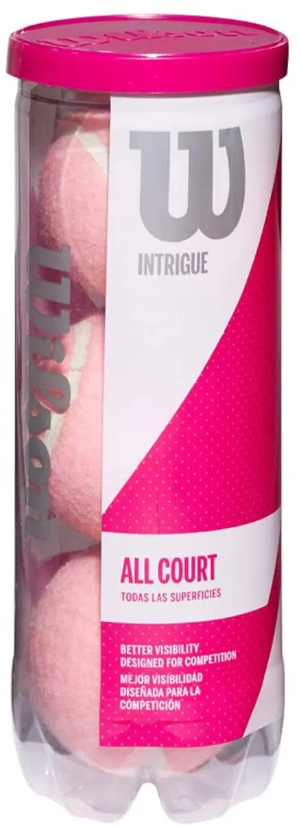 Wilson All Court Tennisballen Roze