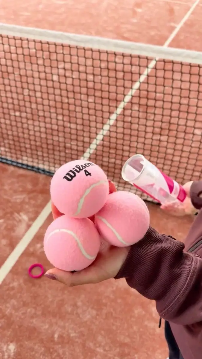Wilson All Court Tennisballen Roze - 3 Stuks