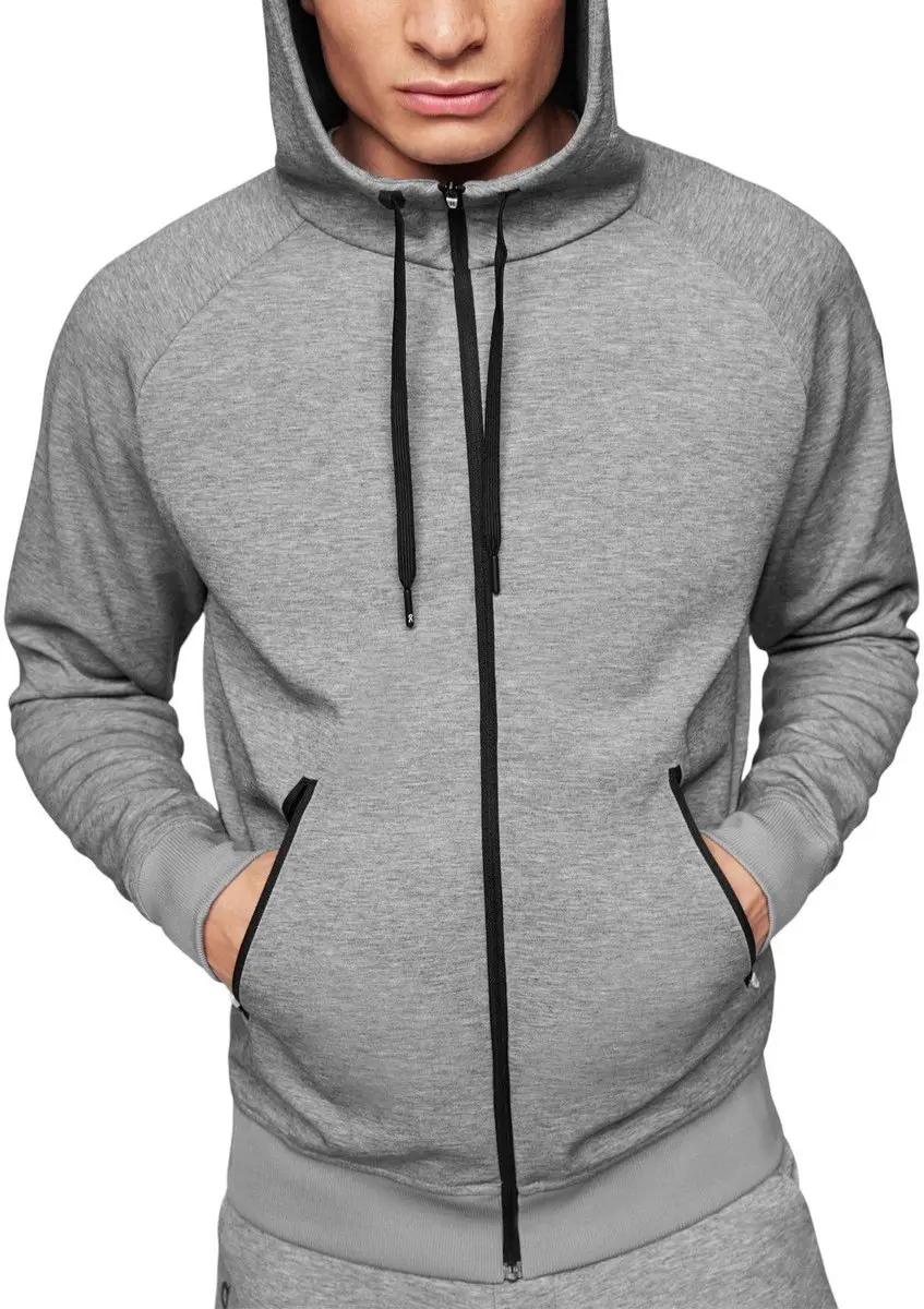 ON Running Zipped Hoodie 1ME11440423 - M - Grijs