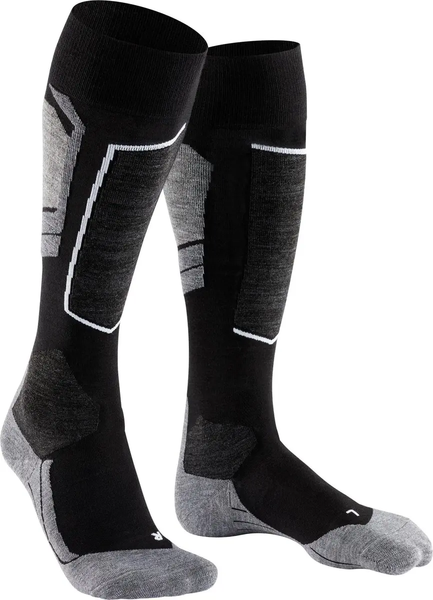 Falke SK4 Skisokken Heren - 44/45 - Zwart