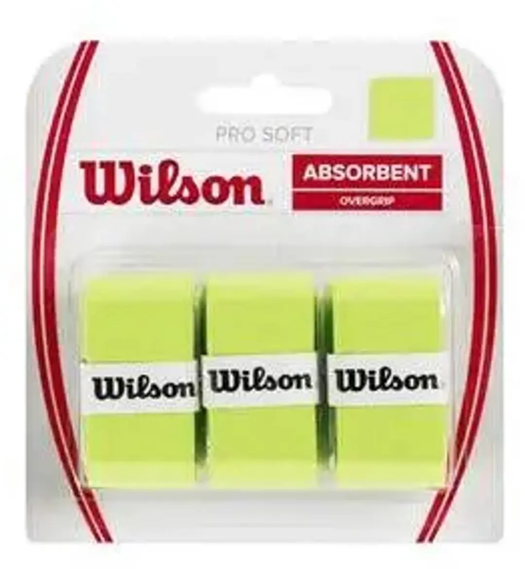 Wilson Pro Soft Overgrip 3 Stuks - Lime