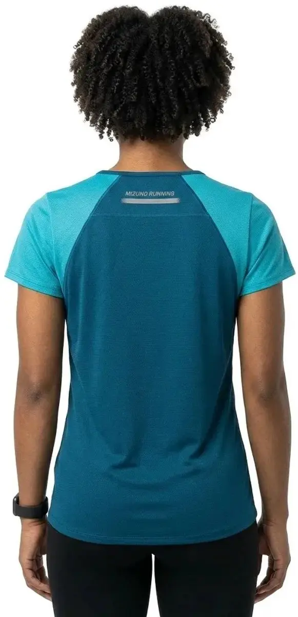 Mizuno Active Dryaeroflow T-shirt - Blauw XL